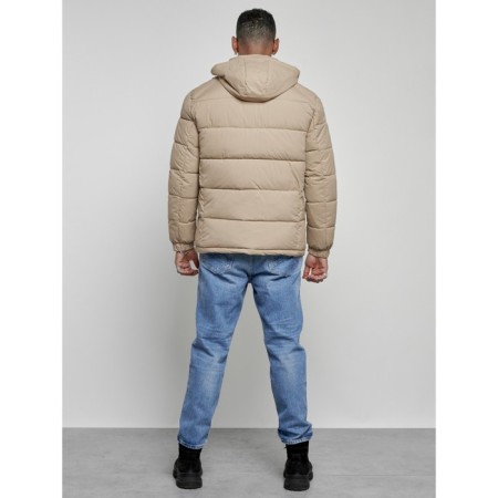 Sports male winter, size 54, beige color-3