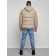 Sports male winter, size 54, beige color