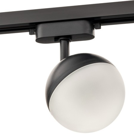 Lamp Track Artline Povor Shar 100x100x75MM GX53 230V plastic 4m² Chern 59926 9 Ritter-4