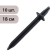 Pegs for fastening greenhouse arches, h = 18 cm, d = 20 mm, set 10 pcs.