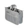 Organizer for Sofia bag, 28x17x10 cm, gray color