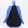 The backpack "Gymnastics" Putin Team, 29 x 13 x 44 cm, lightning department, n/pocket, blue