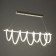 Lamp with PDU "Axel" LED 120W 3000-6000K white 90x25x18 cm
