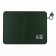 Silicone rug for a bowl, 40 x 30 cm, green