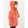Windbreaker for boys, height 110 cm, orange color