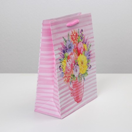 Gift Package Laminated, packaging, “With Love”, MS 18 x 23 x 8 cm-2