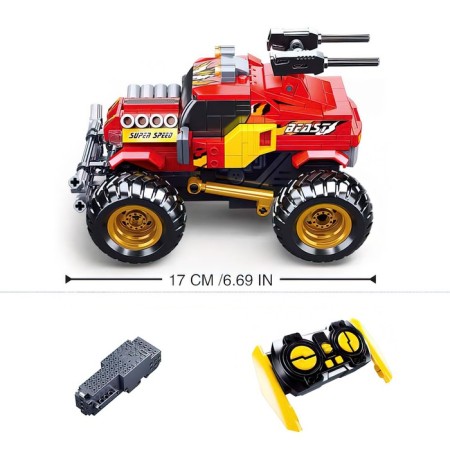 Designer Megano "Racing Jeep", radio control, 265 parts-1