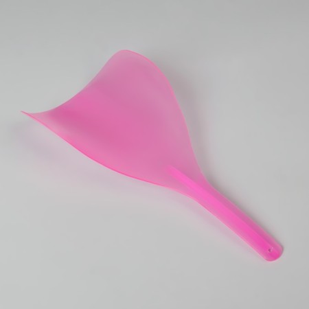 Face protection screen, with a pen, 31.5 × 13.5 cm, pink color-2