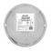 Luminer LED LED dust -proof circle IP65 8W 700lm 6500K with microwave sensor R