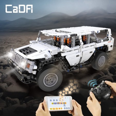 Radio -controlled designer "SUV", 575 parts, 2 control options-6