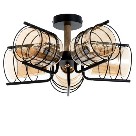 Maintenance chandelier 5he27 40w Black 43x14x21cm Bayerlux