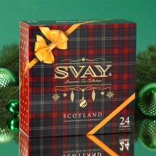 Новый год. Чайное ассорти Svay scotland в пирамидах, 12 п * 2,5 г