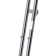 Electric heated towel Indigo Style, 1200x100 mm, hidden installation, chrome