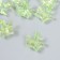 Busina Plastic for creativity "Crown" transparent green 1.5x2.9x2.5 cm