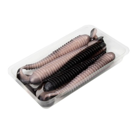 The Yaman Pro Betta vibro-heb, 11.4 cm, color #34-Black Red Flake/Pearl, packaging 5 pcs.-3