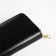 Women's wallet on lightning, black color