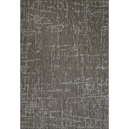 Rectangular carpet Merinos Kair, size 200x290 cm, Gray color