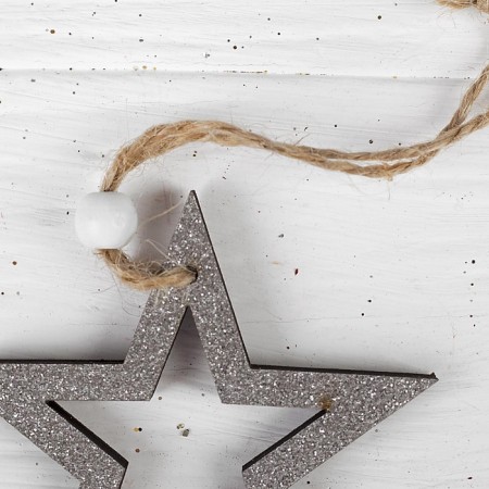 New Year's suspension "Silver Star"-3