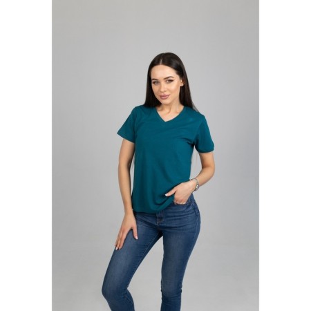 Jumper female ise, size 50 cm, emerald color-6