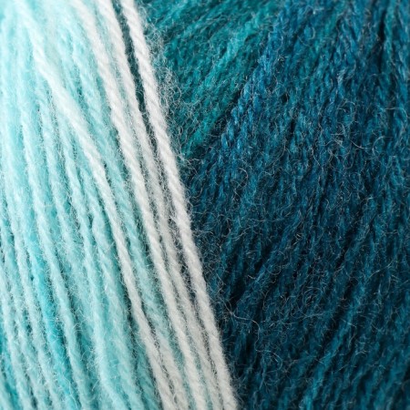 Yarn "Angora Gold Batik" 20% wool, 80% acrylic 550m/100g (1892)-2