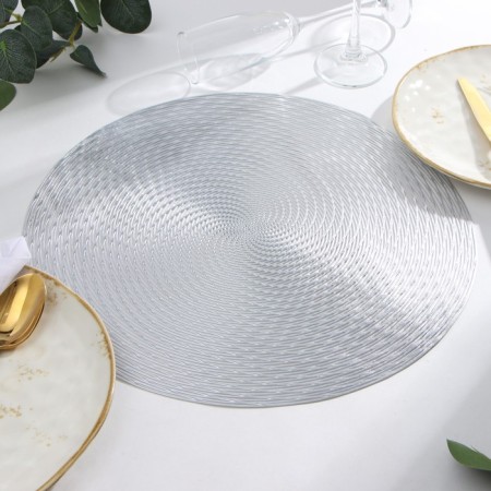 Napkin Serving shares tsex. Serebro, D 38 cm-1