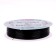 Wire for beadwork diameter - 0.5 mm, length - 30 m, black color
