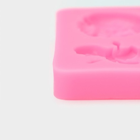 MOLD "New Year's entourage", silicone, 7.5 × 7.2 cm-4