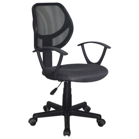 A chair for the operator Brabix Flip MG-305, TW fabric, gray/black-1