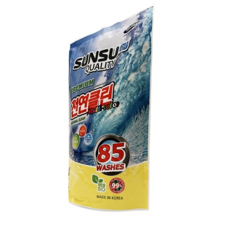 Sunsu-Q washing powder, concentrated, for washing colored linen, 3 kg-1