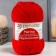 Yarn "merinosa" 50% Merinos. Smerens, 50% acrylic 200m/100g (06 red)
