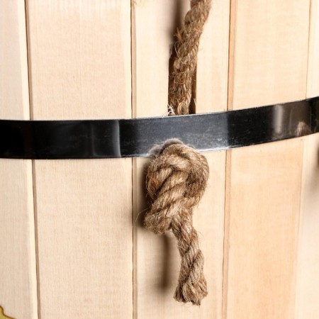 Lipes, 13 l, plastic insert, stainless rim, ropes, "oak branch"-3