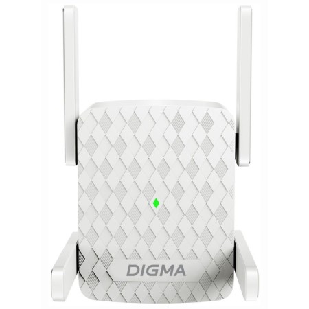 DIGMA D-WR310 (D-WR310V2) N300 Wi-Fi White wireless signal-2