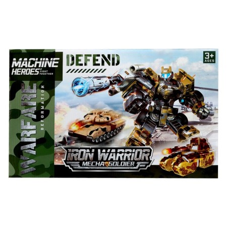 The set of robots "Tank battle" will be transformed, in the set 2 pieces-16