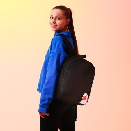 School textile “duck”, 38x14x27 cm, black color-8