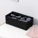 Organizer for storing linen "Smart", 8 cells, 28.5 × 13.5 × 10 cm, black color