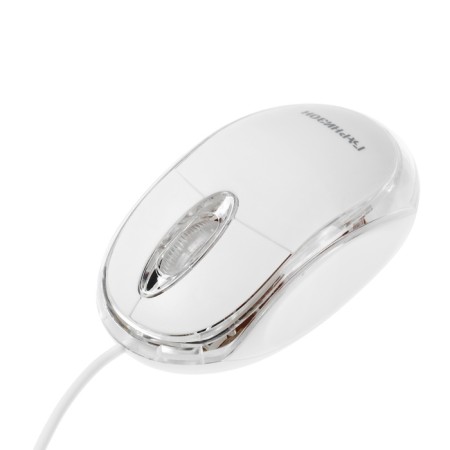 GM-100W garrison, wired, optical, 1000 dpi, USB, white-1