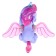 Pony "Unicorn", walks, light, sound, works from batteries, mix