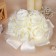 Bouquet-fool for the bride "Perfection", latex flowers, ivory