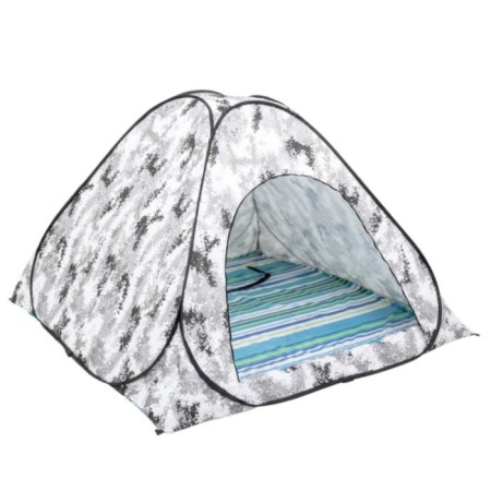 The tent winter machine is insulated, the bottom on the zipper, 2 x 2 m, kmf-2