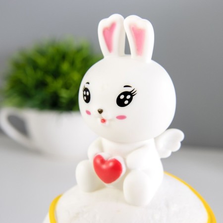 Nightlight "Bunny on the Moon" LED 1W 3x LR44 white 10x10x17cm Risalux-7