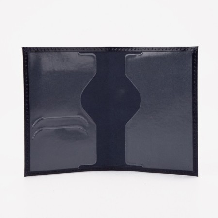 Cover for passport, blue color-2