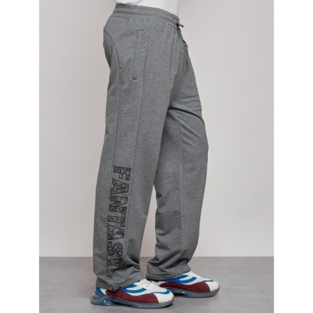 Sports male pants, size 48, gray color-24
