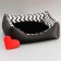 Lesser with a heart, 50 x 40 x 15 cm, oxford, calico, artificial fur