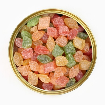 Montpansier set in a metal bank "Fruit pleasure", 2 pcs x 80 g-2