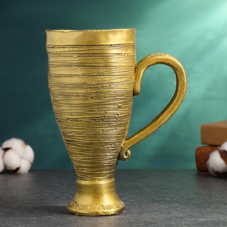 Cup "Successful Businessman" Old Gold, 20 cm-1