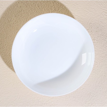 A set of dining plates Luminarc Diwali Precious, 800 ml, d = 20 cm, glass ceramics, 6 pcs, white color-2