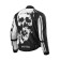 Textile jacket Moteq Rebel, men's, black/white, m
