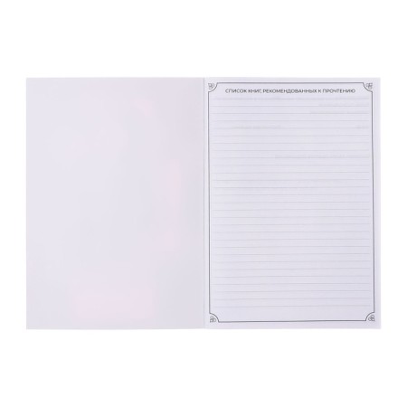 Reading Diary A5 24l on paper clip, scientist cat, regional cards-1