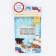 The icon with the ribbon for the graduation "graduate", book, diam. 4.5 cm