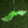 Luminous decorative suspension "Bat", 11 × 4 cm